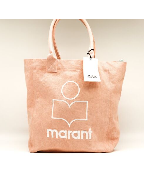 Tote-Bag rose pâle - état neuf