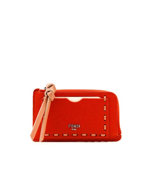 Porte-cartes Peekaboo rouge - Neuf - 12 x8 x1cm