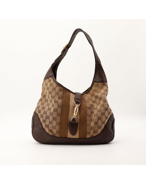 Nieuwe bruine tas Jackie 1961 - Zeer goede staat - 32 x 4 x 22 cm