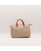 Speedy 30 Azur Damier beige Tasche - Sehr guter Zustand - 30 x 21 x 17 cm
