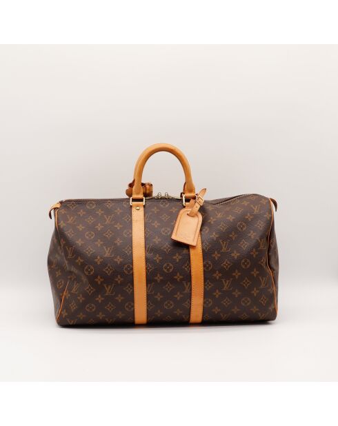 Keepall braune Reisetasche - Sehr guter Zustand - 45 x 20 x 27 cm