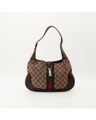 Bruine tas Jackie 1961 - Zeer goede staat - 32 x 21 x 4 cm