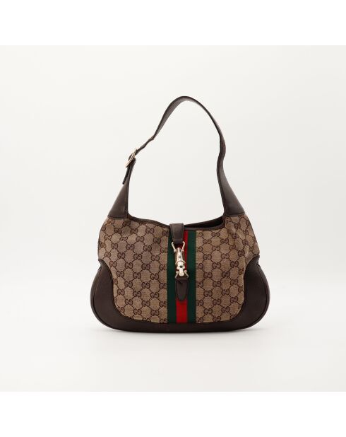 Bruine tas Jackie 1961 - Zeer goede staat - 32 x 21 x 4 cm