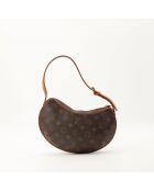 Le Croissant PM braune Tasche - Sehr guter Zustand - 16 x 26 x 6 cm