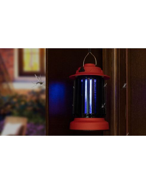 Mosquito Garden MG 10 Red zelfreinigende muggenval voor buiten, set van 2 stuks, 30x34x17 cm