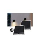 Set van 2 Solar Wall S25 solarlampen - 32x5,5x16,5 cm