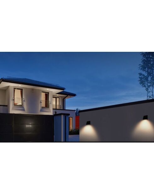 Set van 2 Solar Wall S25 solarlampen - 32x5,5x16,5 cm