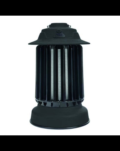 Set van 2 stuks Mosquito Garden MG 10 zwarte zelfreinigende muggenval voor buiten - 30x34x17 cm