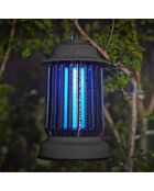 Set van 2 stuks Mosquito Garden MG 10 zwarte zelfreinigende muggenval voor buiten - 30x34x17 cm