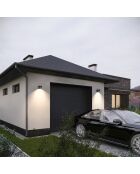 Set van 4 Solar Wall S28 solarlampen - 43x33,5x11,5 cm