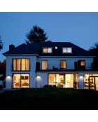 Set van 4 Solar Wall S28 solarlampen - 43x33,5x11,5 cm