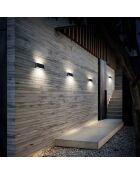 Set van 4 Solar Wall S31 solarlampen - 18,5x19x7 cm