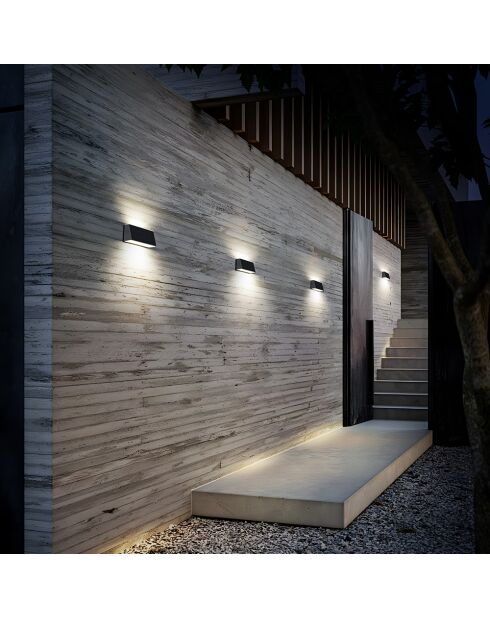 Set van 4 Solar Wall S31 solarlampen - 18,5x19x7 cm