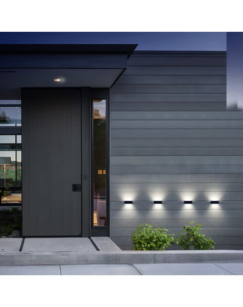 Set van 4 Solar Wall S31 solarlampen - 18,5x19x7 cm