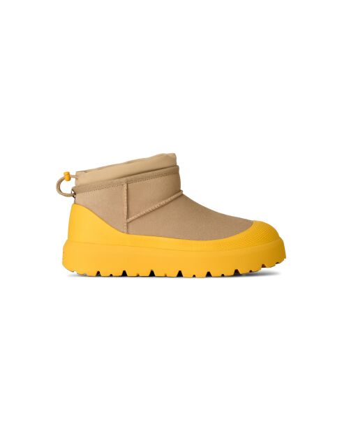 Mosterd/beige klassieke Ultra Mini Hybrid-laarzen