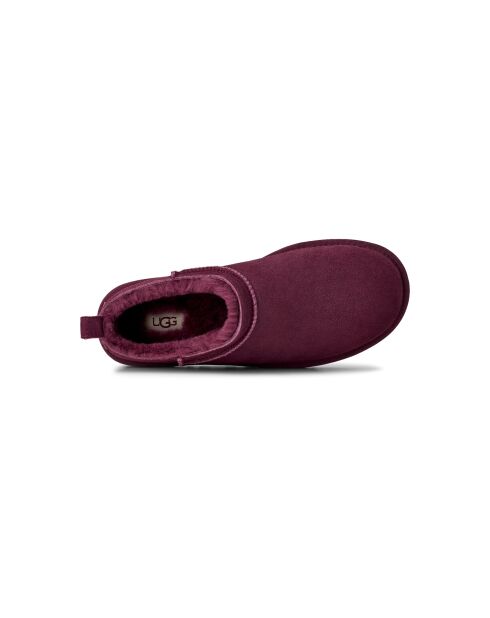 Chaussons Classic Micro pourpre