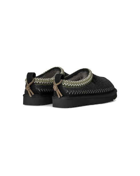 Schwarze Pantoffeln Tasman Biarritz
