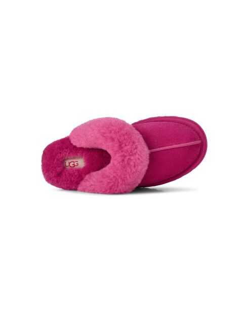 Chaussons Disquette roses