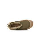 Olivgrüne und beige Classic Ultra Mini Hybrid Stiefel
