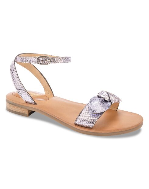 Sandalias de piel Bonnie lila