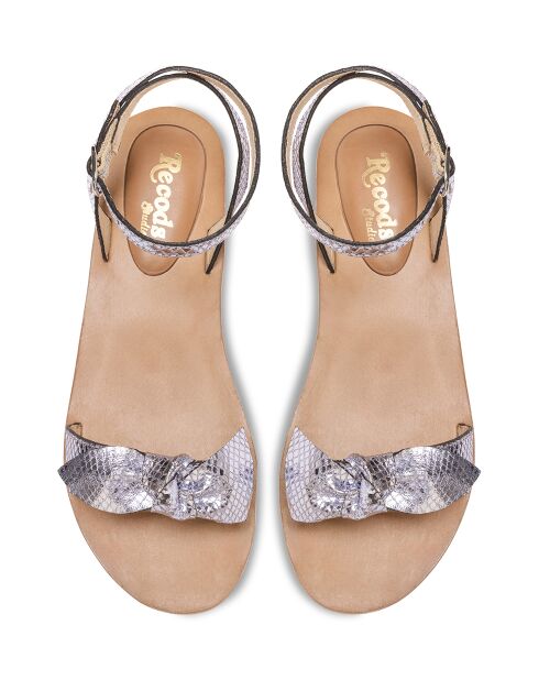 Sandalias de piel Bonnie lila