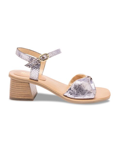 Sandalias de piel Kate Lilac