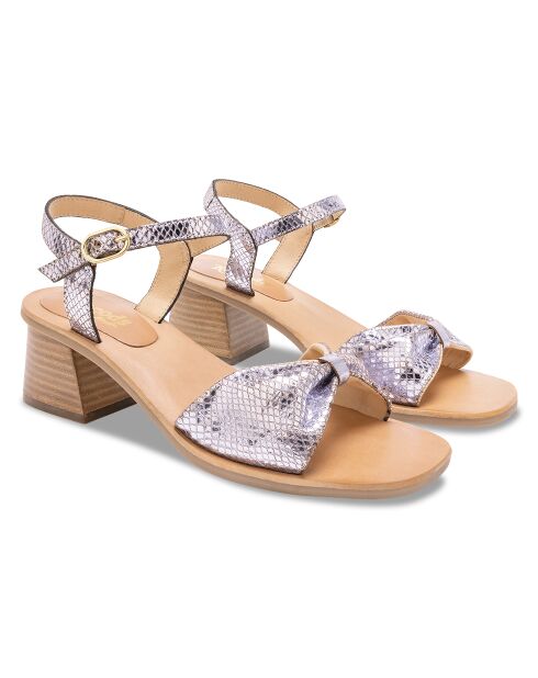 Sandalias de piel Kate Lilac