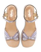 Sandalias de piel Kate Lilac