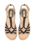 Sandales en Cuir Patty noires