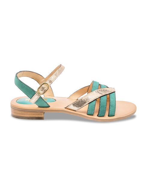 Sandalias de piel Emerald Barbra