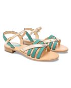 Sandalias de piel Emerald Barbra