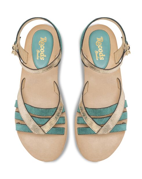 Sandalias de piel Emerald Barbra