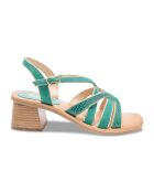 Sandalias de piel Emerald Donna