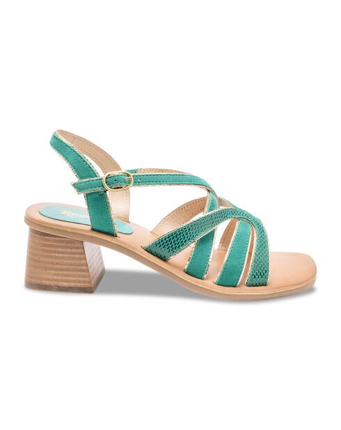 Sandalias de piel Emerald Donna