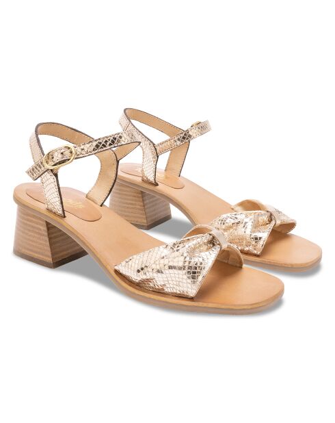 Sandalias de piel Kate Gold