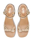 Sandalias de piel Kate Gold