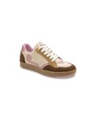 Sneakers Cyndi Coffee aus rosafarbenem Leder