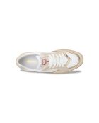 Cyndi witgouden leren sneakers