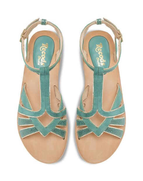 Sandalias de piel Emerald Patty