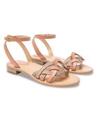 Sandalias multipiel rosas Marlena