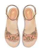 Sandalias multipiel rosas Marlena