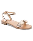 Sandalias de piel Bonnie Gold