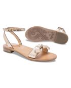 Sandalias de piel Bonnie Gold