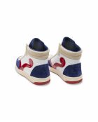 Debbie Turnschuhe aus Leder in Rotblau