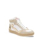 Debbie witgouden leren sneakers