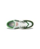 Baskets en Cuir Debbie blanc vert