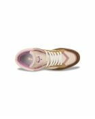 Rosa Coffee Debbie Ledersneaker