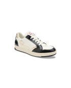 Baskets en Cuir Cyndi noir doré