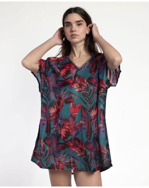 Abito caftano corto Ocean