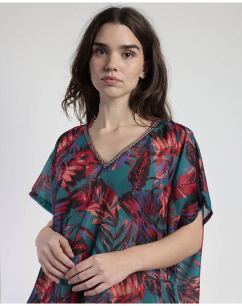 Abito caftano corto Ocean